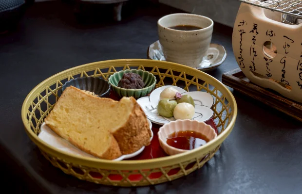 いろはの甘味とコーヒーの膳